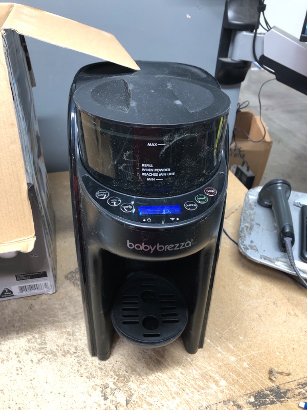 Photo 3 of Baby Brezza Formula Pro Advanced WiFi Formula Dispenser Machine - Automatically Mix a Warm Formula Bottle Instantly - Easily Make Bottle with Automatic Powder Blending