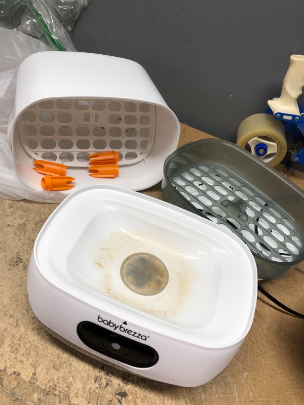 Photo 1 of Baby Brezza One Step Bottle Sterilizer – Electric Steam Sterilization – Universal Fit and Highest Capacity - Fits up to 8 Baby Bottles & 2 Sets of Pump Parts