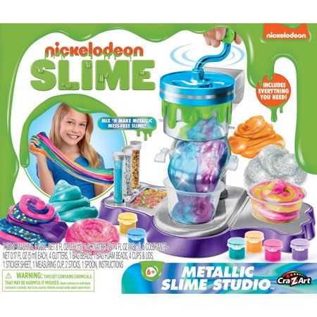 Photo 1 of Cra-Z-Art Nickelodeon Slime Metallic Mixer Studio 
