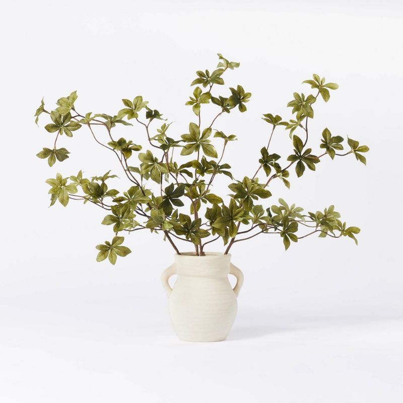 Photo 1 of 5.5" X 3" Artificial Branch Plant Arrangement in Ceramic Pot - Threshold™ Designed with Studio McGee
