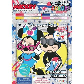 Photo 1 of (X8) Mickey & Friends Imagine Ink COLOR! Book


