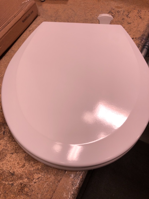 Photo 2 of BEMIS 600E4 000 Ashland Toilet Seat with Slow Close