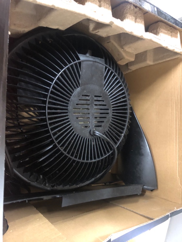 Photo 2 of 12 in. 3 Speed Whole Room Circulator Floor Fan