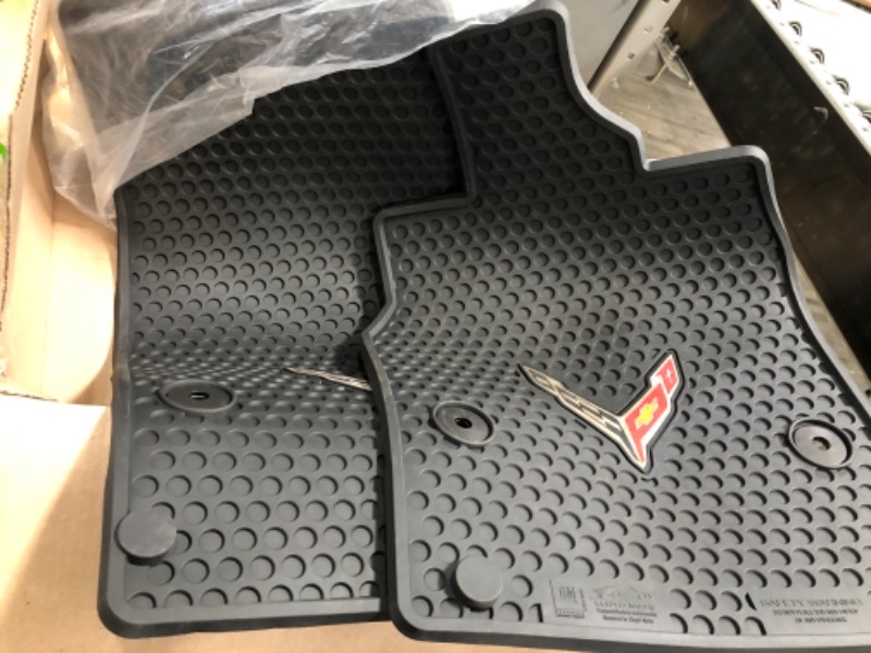 Photo 2 of 
Lloyd Mats Heavy Duty Signature Rubber All Weather Floor Mats for Corvette C8 2020-ON 2Pc Fronts
