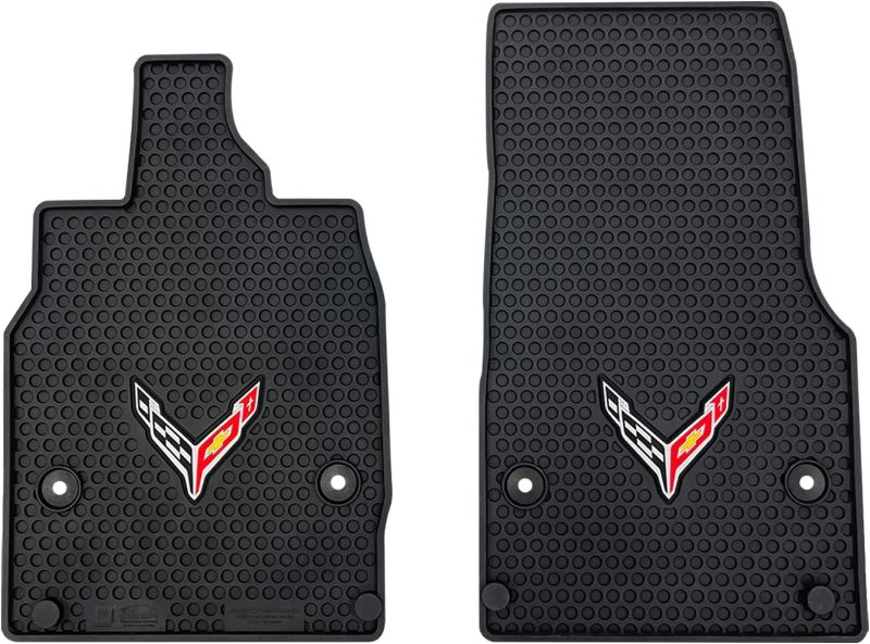 Photo 1 of 
Lloyd Mats Heavy Duty Signature Rubber All Weather Floor Mats for Corvette C8 2020-ON 2Pc Fronts
