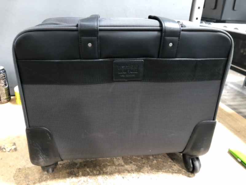 Photo 1 of Solo Gray Polyester Gramercy Rolling Case, 10.25 x 15.62 x 15.62 inch