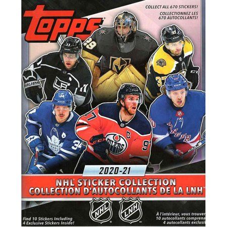 Photo 1 of 2021 TOPPS NHL STICKER ALBUM (One Size / . / .)
