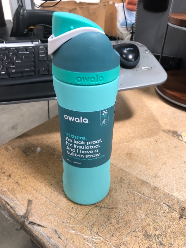 Photo 2 of *NOT exact stock photo, use for reference*
Owala FreeSip 24oz Stainless Steel Water Bottle

