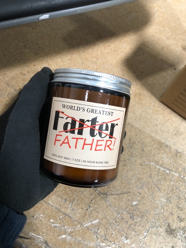 Photo 2 of *NOT exact stock photo, use for reference*
World's Best Farter, I Mean Father Candle - Father's Day Gift 