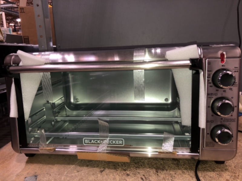 Photo 2 of 8-Slice Extra-Wide Convection Toaster Oven, Stainless Steel