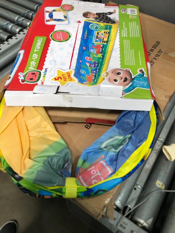 Photo 2 of CoComelon Tunnel Pop up Play Tent Polyester Material for Indoor and Outdoor Use Children Ages 3+
