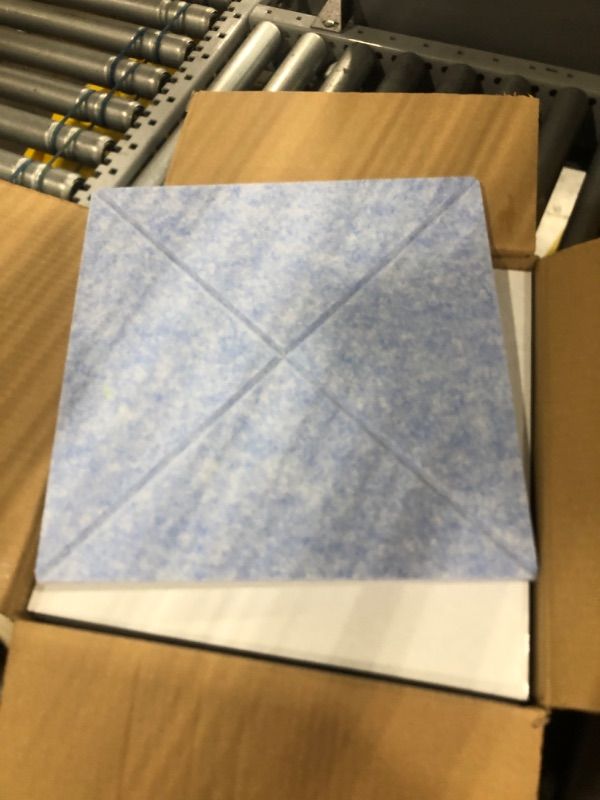 Photo 1 of 22 PCS Pro Grade Acoustic Panels Sound Proof Boards Noise Canceling for Studio Recording Home Office Better Than Foam(Sky blue)