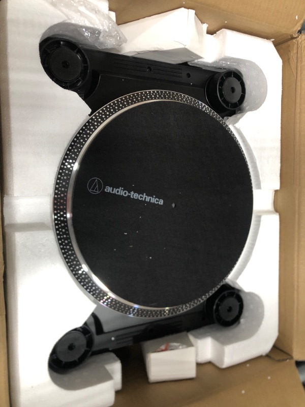 Photo 2 of Audio-Technica Direct-Drive Turntable - Black
