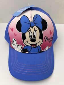 Photo 1 of new Disney Minnie Mouse Hat Girls Adjustable Cap New Nwt Target Bullseye 2022 3 pack 
