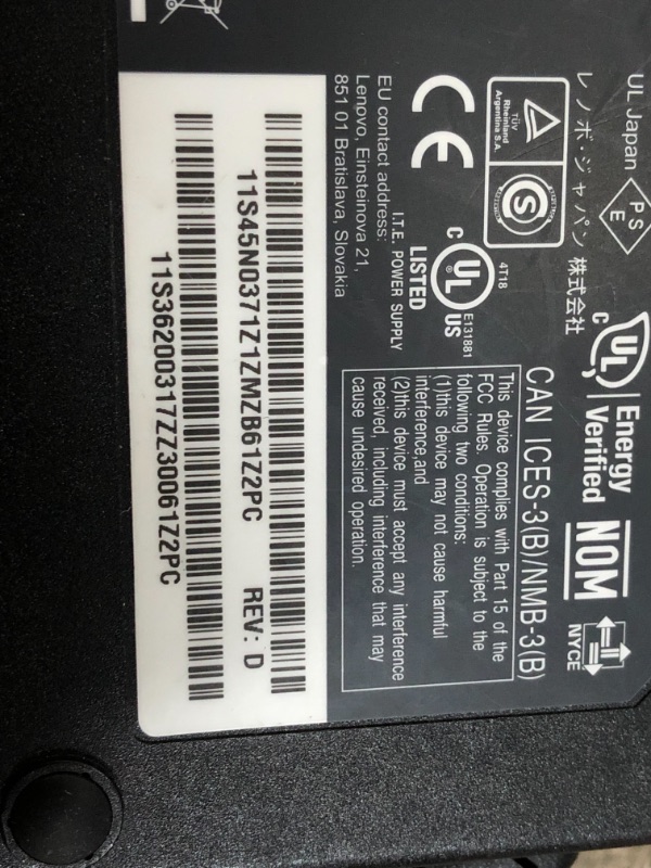 Photo 15 of Lenovo ThinkPad P1 Black Laptop (8th Generation Intel Core i7-8850H Processor, 16GB DDR4 RAM, 512GB PCIe SSD, 15.6 Touch 4K UHD (3840 x 2160), Quadro P1000 Graphics, Windows 10 Pro (Renewed)
