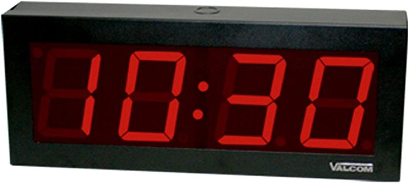 Photo 1 of Valcom VIP-D440A IP POE 4 DIGIT, 4 INCH DIGITAL CLOCK
