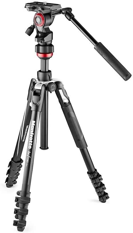 Photo 1 of Manfrotto MVK502055XPRO3 Photo Video Hybrid Kit with 502 Series Head, Black