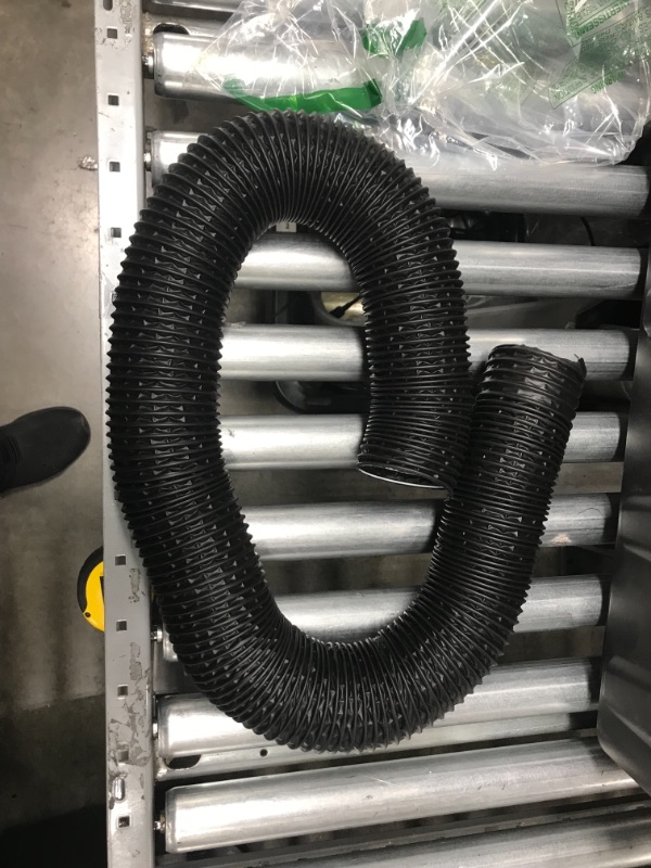 Photo 1 of Air Duct, Black Flexible Ducting HVAC Ventilation Air Hose 4ft