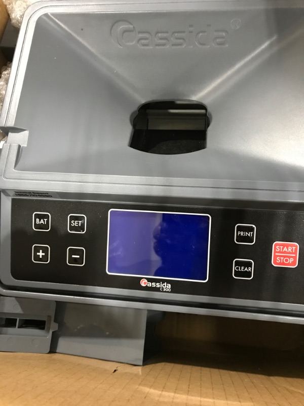 Photo 3 of Cassida C300 Professional USD Coin Counter, Sorter and Wrapper/Roller, 300 coins/min, with Quickload and Printing-Compatible