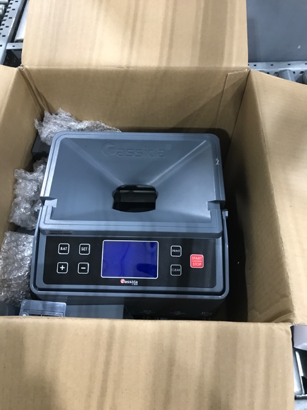 Photo 2 of Cassida C300 Professional USD Coin Counter, Sorter and Wrapper/Roller, 300 coins/min, with Quickload and Printing-Compatible