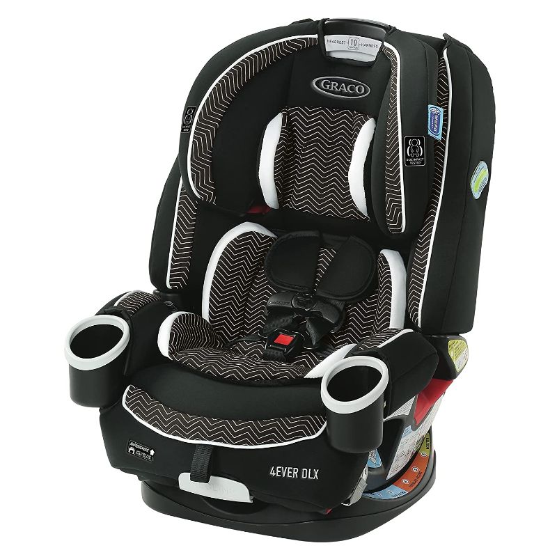 Photo 1 of Graco 4Ever DLX 4 in 1 Car Seat, Infant to Toddler Car Seat, with 10 Years of Use, Fairmont , 20x21.5x24 Inch (Pack of 1)
