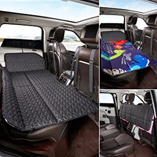 Photo 1 of ABE Non-Inflatable Car Mattress,Double-Sided Folding Car Bed Mattress SUV,Portable SUV Mattress, Car Camping Mattress Back Seat,Car Travel Camping Mattress for Sleeping(Dinosaur World)
