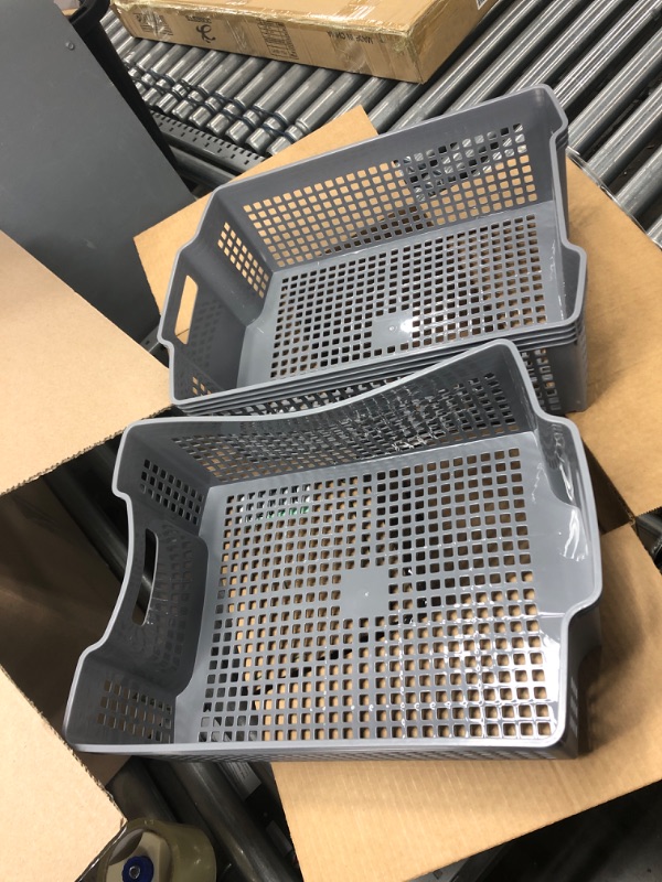 Photo 1 of 2 14x11 grey baskets