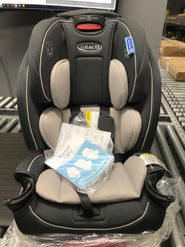 Photo 2 of Graco Slimfit 3 in 1 Car Seat | Slim & Comfy Design Saves Space in Your Back Seat, Redmond SlimFit Redmond