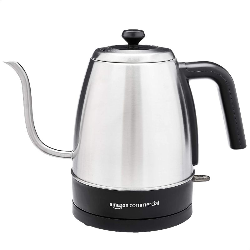 Photo 1 of AmazonCommercial Stainless Steel Electric Gooseneck Kettle
