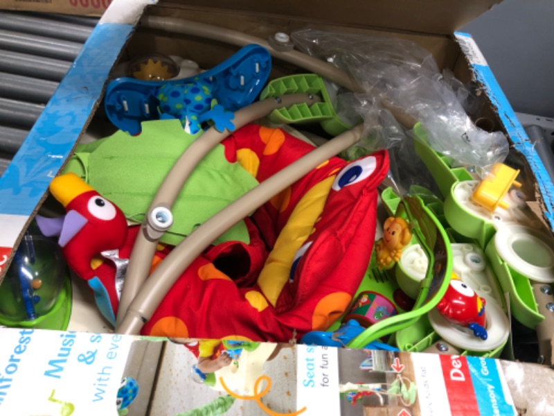 Photo 2 of *MISSING HARDWARE* Fisher-Price Rainforest Jumperoo Bouncer