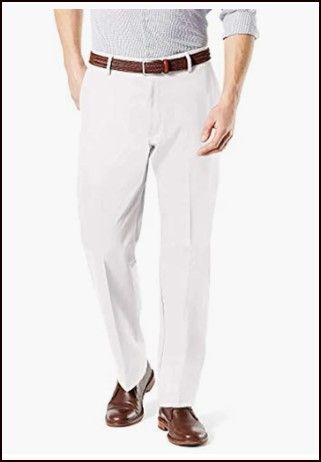 Photo 1 of Dockers Men's Classic Fit Signature Khaki Lux Cotton Stretch Pants 40wx29l
