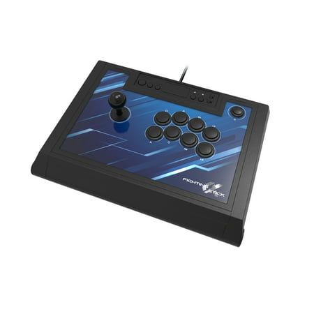 Photo 1 of Hori - Tournament Grade Fighting Stick ? Equipped with the HAYABUSA Joystick for PlayStation 5 PlayStation 4 and Windows PC - Black
