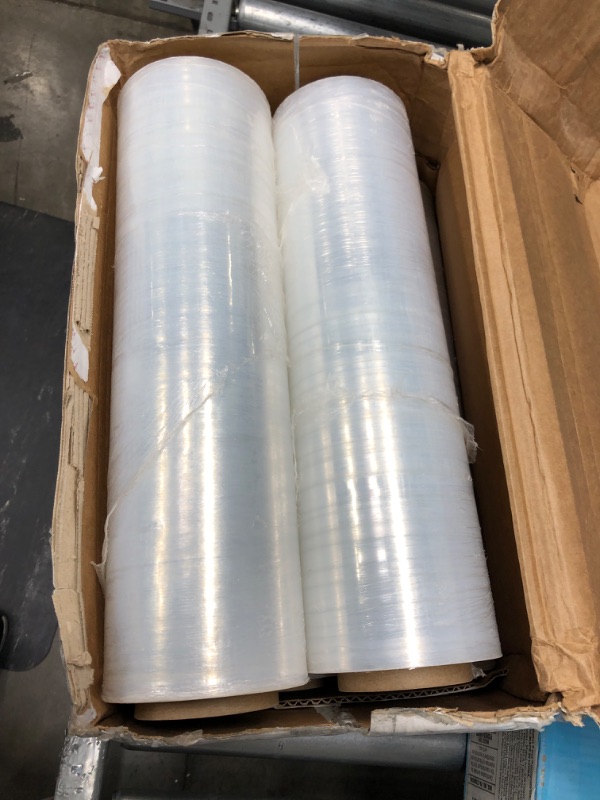 Photo 2 of PackageZoom 4 Rolls 18" x 1500 Ft Stretch Wrap Heavy Duty