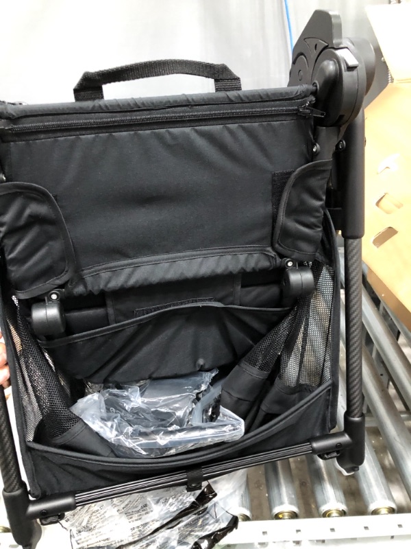 Photo 4 of CYBEX Melio Carbon Stroller, Ultra-Lightweight Stroller, Compact Full-Size Stroller, Reversible Seat, One Hand Fold, Travel System Ready, Infant Strol 
