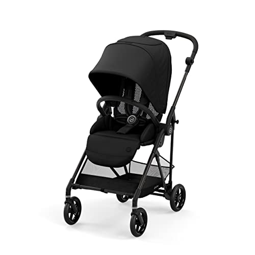 Photo 1 of CYBEX Melio Carbon Stroller, Ultra-Lightweight Stroller, Compact Full-Size Stroller, Reversible Seat, One Hand Fold, Travel System Ready, Infant Strol 
