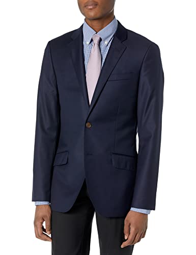 Photo 1 of Buttoned Down Men's Slim Fit Super 110 Italian Wool Suit Jacket, Navy, 38 Regular
