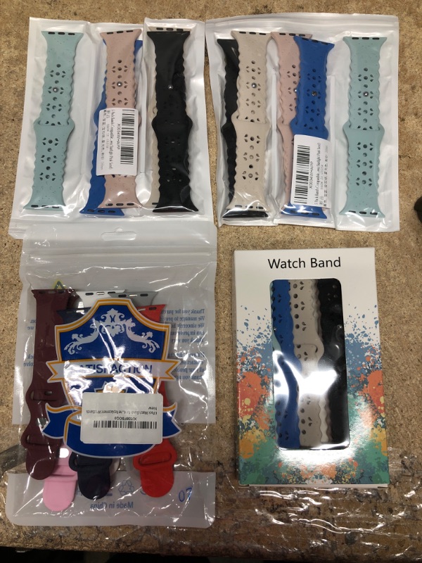 Photo 1 of 4 ITEMS ASSORTED WATCH BAND BUNDLE