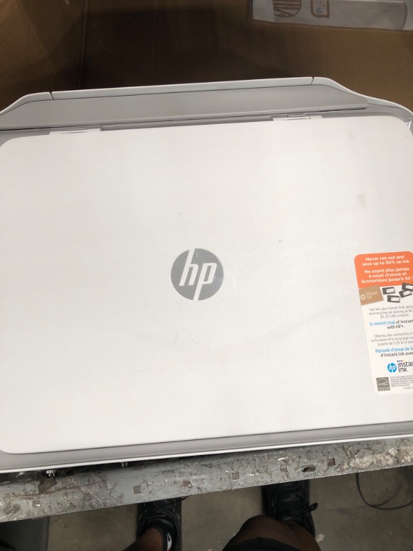 Photo 4 of DeskJet 2755e Wireless Inkjet Printer with 6 months of Instant Ink Included with HP+