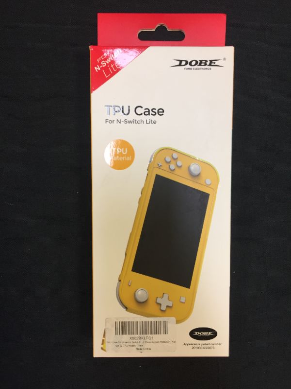 Photo 2 of ECHZOVE TPU Case Compatible with Switch Lite, Clear Protective Case Compatible with Switch Lite with Tempered Glass Screen Protector - Yellow
