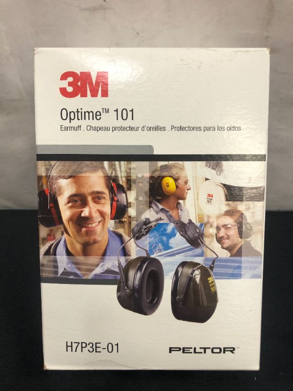 Photo 2 of 3M Peltor Optime H7P3E-01 101 Cap-Mount Earmuffs
FACTORY SEALED