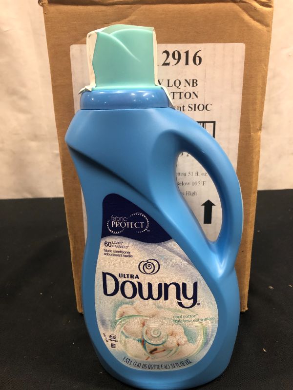 Photo 5 of Downy Ultra Laundry Fabric Softener Liquid, Cool Cotton Scent, 120 Total Loads (Pack of 2)
