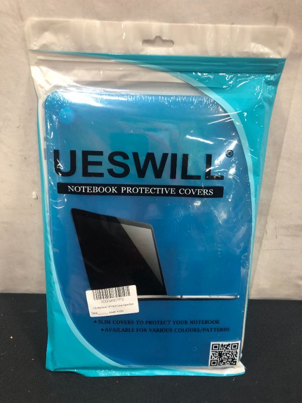 Photo 2 of UESWILL NOTEBOOK PROTECTIVE COVERS 12" HARD CASE AQUA BLUE
FACTORY SEALED