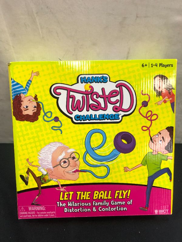 Photo 2 of Hank's Twisted Challenge Family Fun Game – Bend and Twist, Get The Ball Through The Maze to Win!
