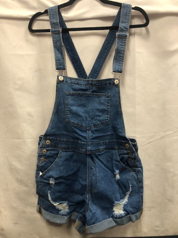 Photo 1 of DENIM OVERALL SHORTS SIZE (M)