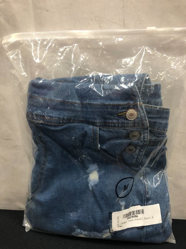 Photo 2 of DENIM OVERALL SHORTS SIZE (M)