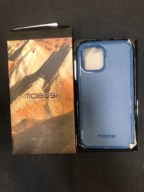 Photo 1 of MOBOSI 1PHONE 12 PRO MAX CASE 6.7 INCH (BLUE)