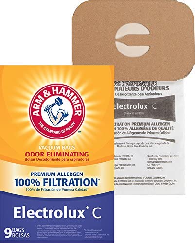 Photo 1 of ARM AND HAMMER VACUUM BAGS ODOR ELIMINATING -- 9 BAGS --