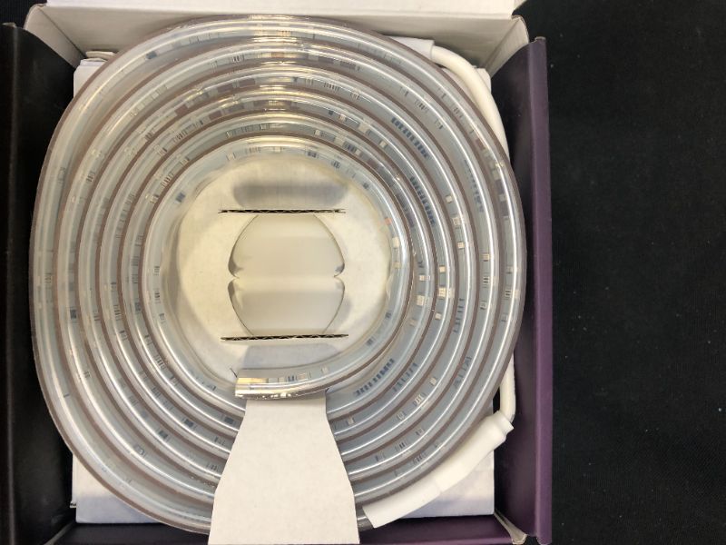 Photo 1 of Philips Hue Bluetooth Smart Lightstrip Plus 2m/6ft Base Kit with Plug, (Voice Compatible with Amazon Alexa, Apple Homekit and Google Home)
