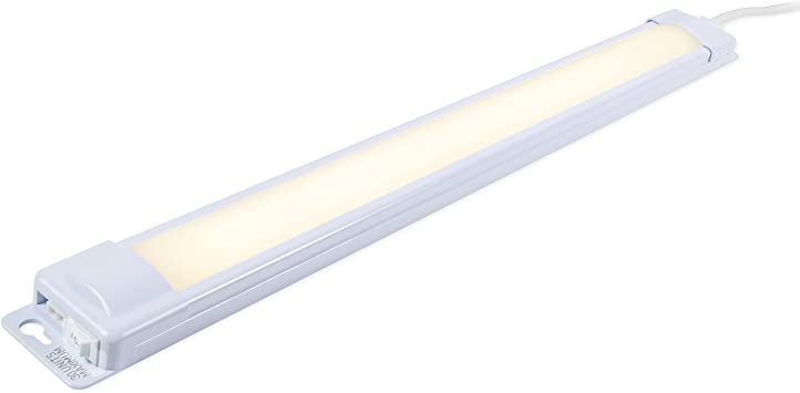 Photo 1 of Enbrighten Premium Linkable Under Cabinet Fixture, 18in, LED, Linkable, 628 Lumens, 3000K Bright White, 38846-T1
