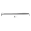 Photo 2 of 48 in. - 84 in. Heavy Duty Double Curtain Rod in White
